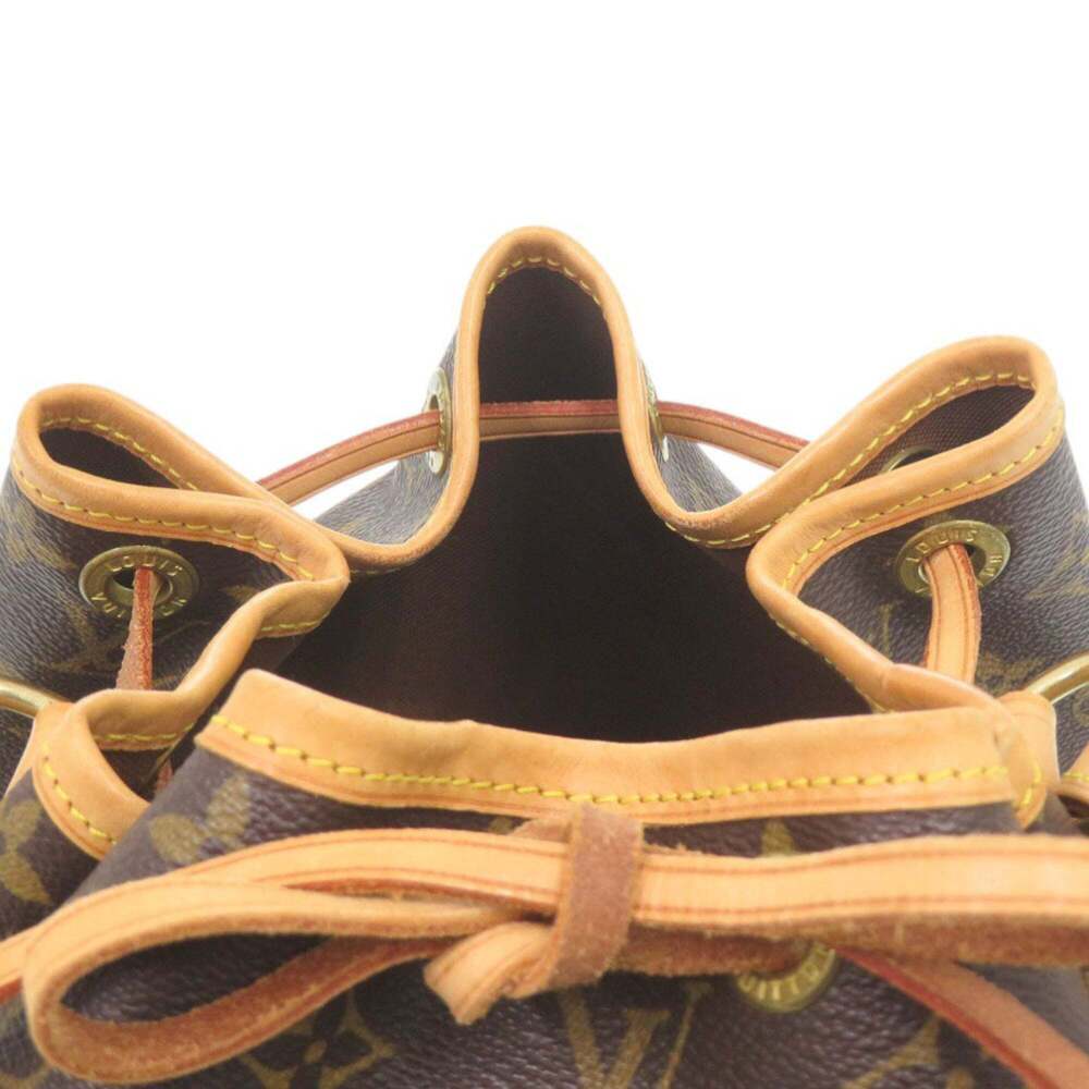 LOUIS VUITTON Brown Monogram Noe Shoulder Bag - Picture 7 of 10